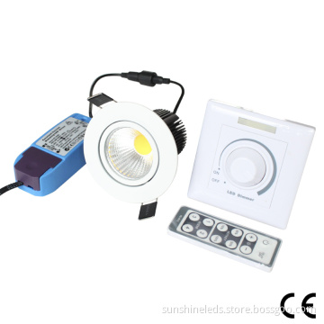 High Lum Dimmable 10W COB LED Downlight